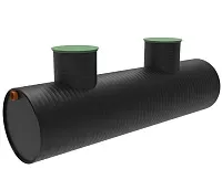 фото ГОРИЗОНТАЛЬНАЯ СТАНЦИЯ БИОЛ. ОЧИСТКИ KANN ULTRA - 10, 8-12 чел. ввод 120см, принудительный