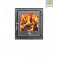 Дверка Везувий каминная 210 антрацит