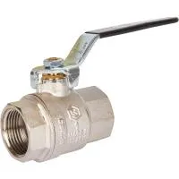 STOUT Кран SVB-0001-000025 шаровой полнопроходной, ВРВР, ручка рычаг 1 