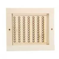 Вентиляционная решетка с задвижкой (ольха)