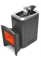 Банная печь Гейзер Супер Inox Витра/ДА ЗК