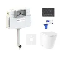 Комплект инсталляции и унитаза 5 в 1 Lavinia Boho Relfix Biore 87551048