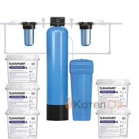 Комплект коттеджной системы БАРЬЕР ULTRAMIX A 1,8 (обезжелезивание и умягчение воды)