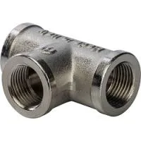 STOUT SFT-0020-000038 Тройник ВВ никелированный