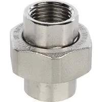 STOUT SFT-0034-000012 Разъемное соединение американка ВВ никелированное