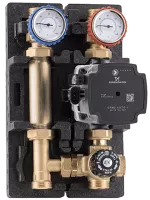 Насосная группа Barberi DN20 с термостатическим смесительным клапаном с насосом UPM3 AUTO L 15-70