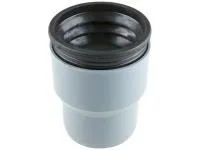 Переход на чугун для внутренней канализации в комплекте с манжеткой 110/124 РосТурПласт