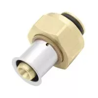 Соединитель латунный конусный с внутриней резьбой Kan-therm Press