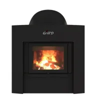 Дровяная банная печь Grill'D Aurora 180 Window (дверца со стеклом)