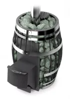 Банная печь Саяны XXL 2015 Inox Витра/ДА ЗК