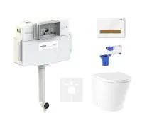 Комплект инсталляции и унитаза 5 в 1 Lavinia Boho Relfix Biore 87551040