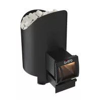 Дровяная банная печь Grill'D Aurora 160 Long (дверца со стеклом)