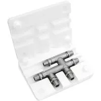 Тройник обводной латунный Kan-therm Press